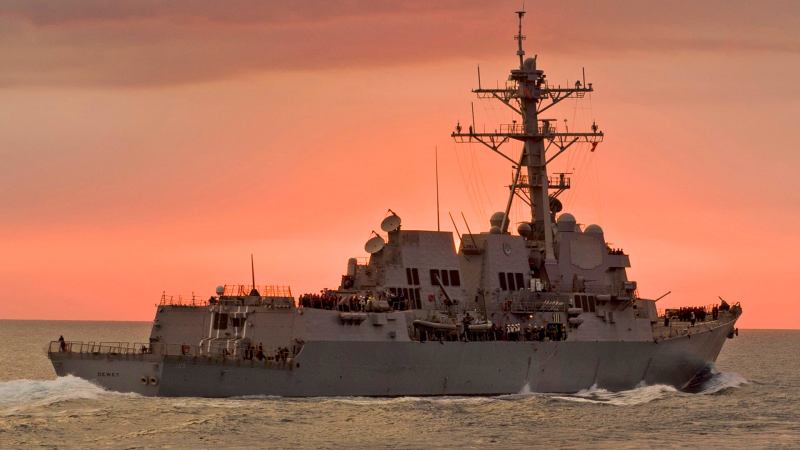 US Destroyer Just Made A Near Pass On One Of Beijing’s South China Sea Outposts