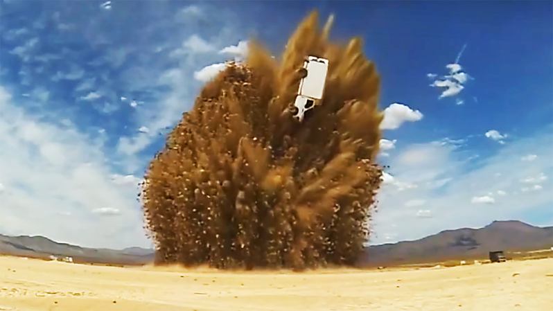 Watch The Navy Blow Up Pretty Much Everything On Its China Lake Weapons Range