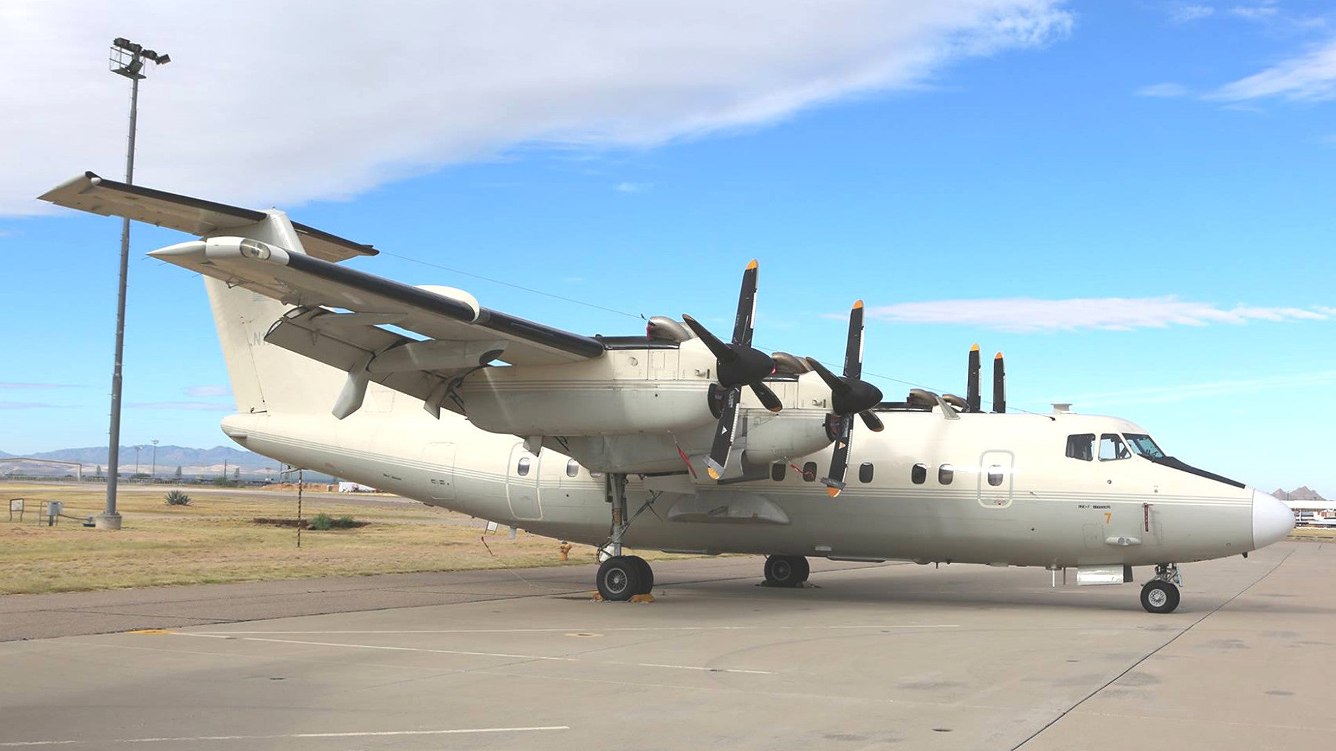Mysterious US Army Spy Plane Turns Up at the Boneyard in Arizona