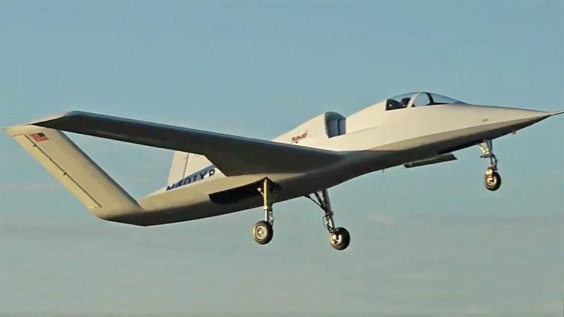 Watch Scaled Composites’ Stealthy New Test Aircraft Takeoff For The First Time