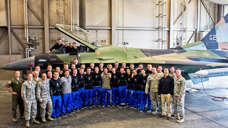 Alaskan Aggressor F-16 Emerges In Awesome New Forest Green “Splinter” Camouflage
