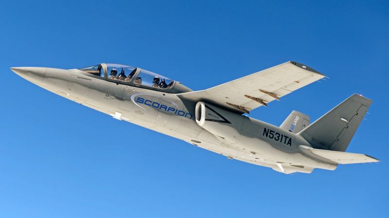 Saudi Arabia Puts Textron’s Scorpion Light Attack Jet Through Its Paces