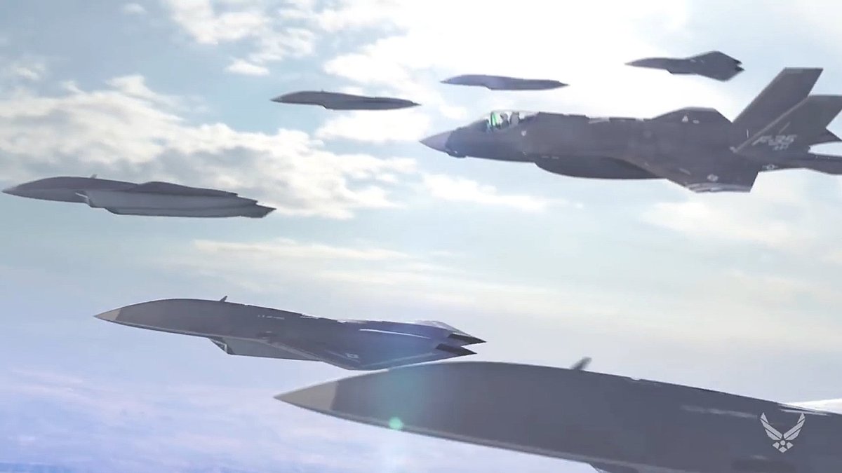 这就是美国空军希望你认为2030年空战会是什么样子