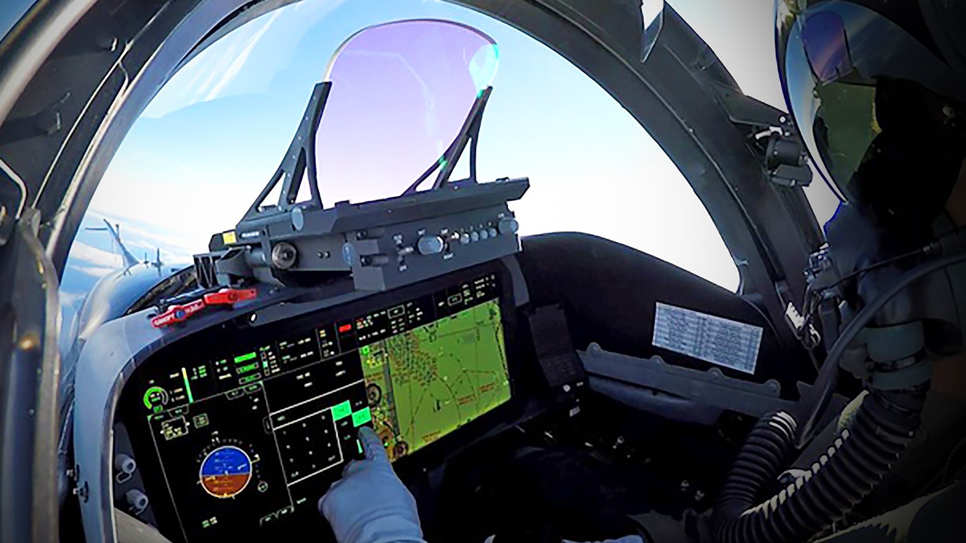 Qatar s F 15s Will Feature New Low Profile Heads Up Display And New Qatar s F 15s Will Feature New Low Profile Heads Up Display And New