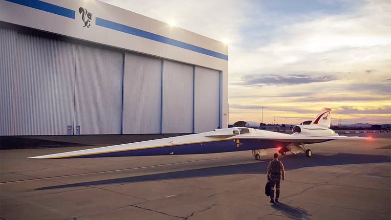 NASA Awards Contract To Lockheed’s Skunk Works To Build Manned Quiet Supersonic X-Plane