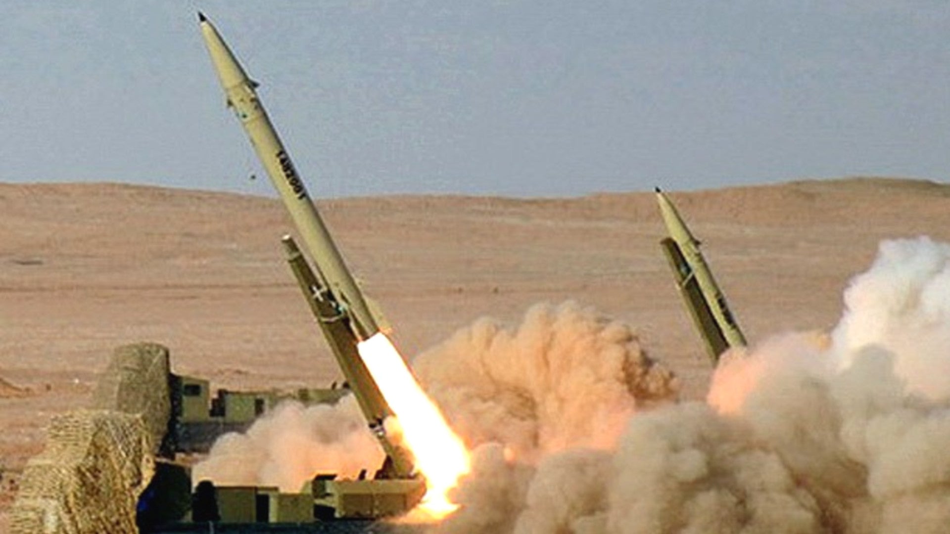 Iran Fired Ballistic Missile During Drills Where It Practiced Blockading  the Strait of Hormuz