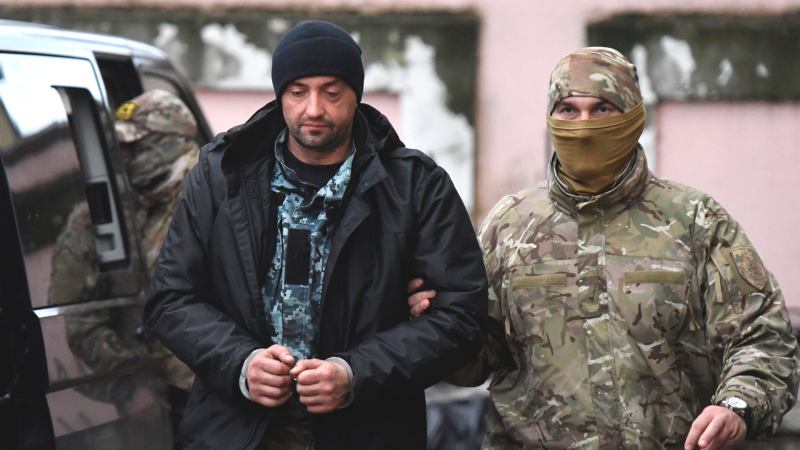 Russia To Put Captured Ukrainian Sailors On Trial As European Lawmakers Call For Sanctions