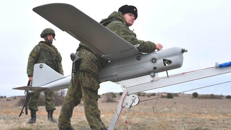Russian Drone “Strike Groups” Jammed And Bombed Air Defenses During Huge Exercise