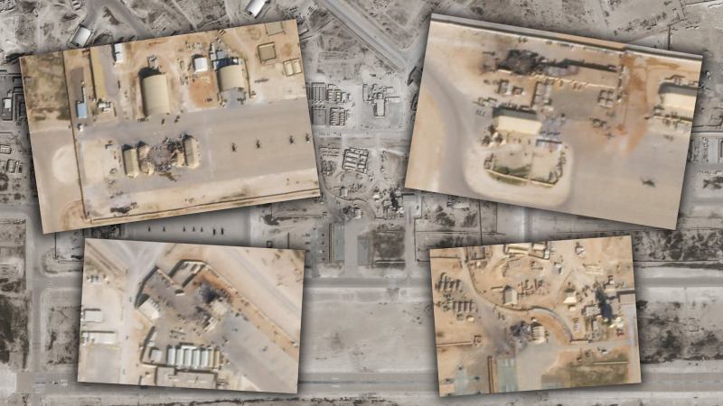 Satellite Images Show The Aftermath Of Iran’s Missile Strikes On Al Assad Air Base In Iraq (Updated)