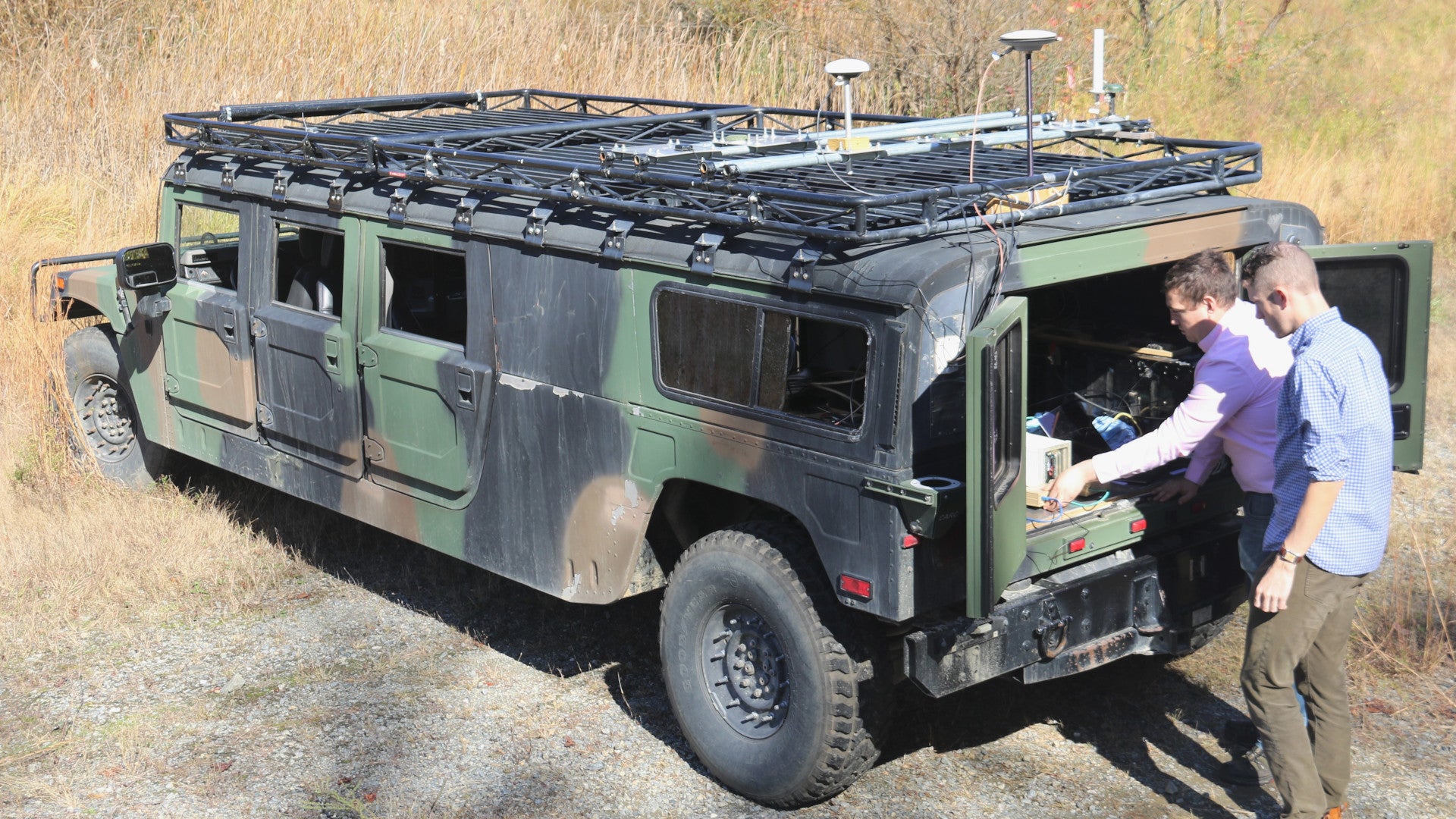 One Example From The Army's Tiny Fleet Of Stretch Limo-Like