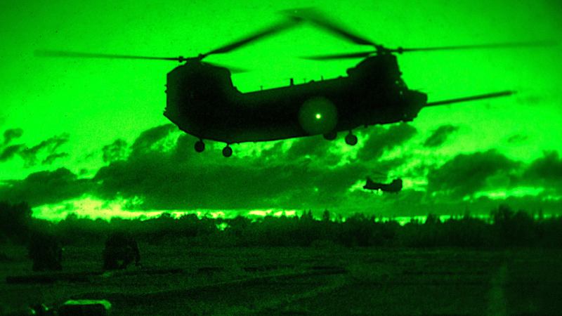 Pakistani F-16 “Engaged” One Of The MH-47G Chinooks Three Times During Bin Laden Raid