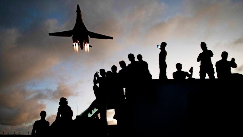 B-1B Bomber Made Bold Flight Into The Sea Of Okhotsk That Is Surrounded By Russian Territory