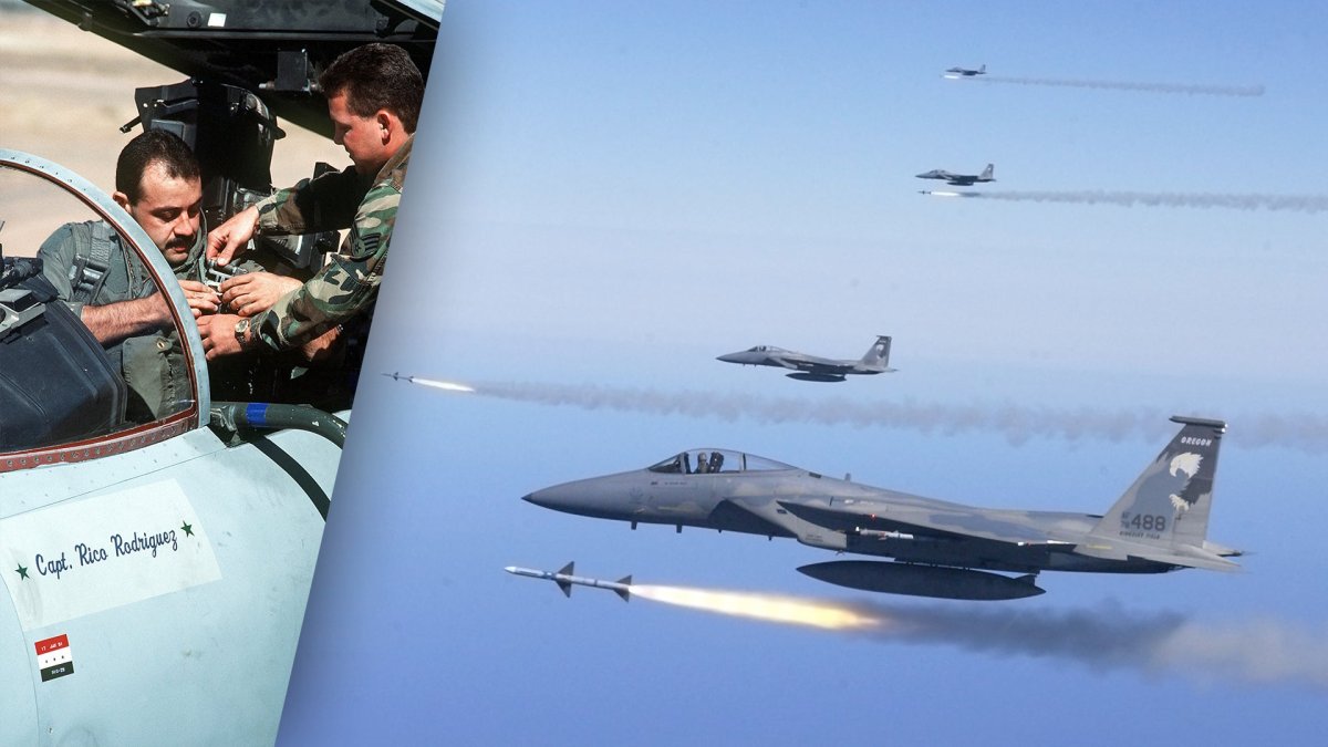 F-15“鹰”式战斗机飞行员详细讲述了他在两次战争中击落三架米格战机的经过