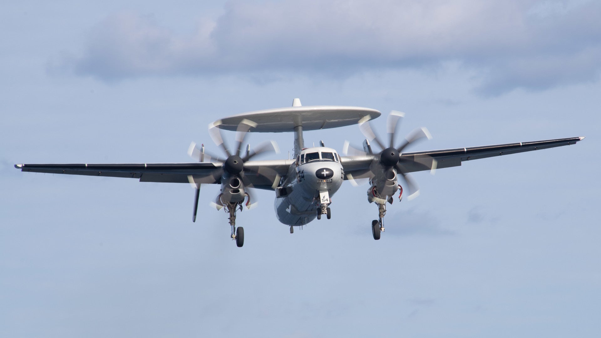 Navy E-2C Hawkeye Airborne Early Warning Radar Plane Crashes and