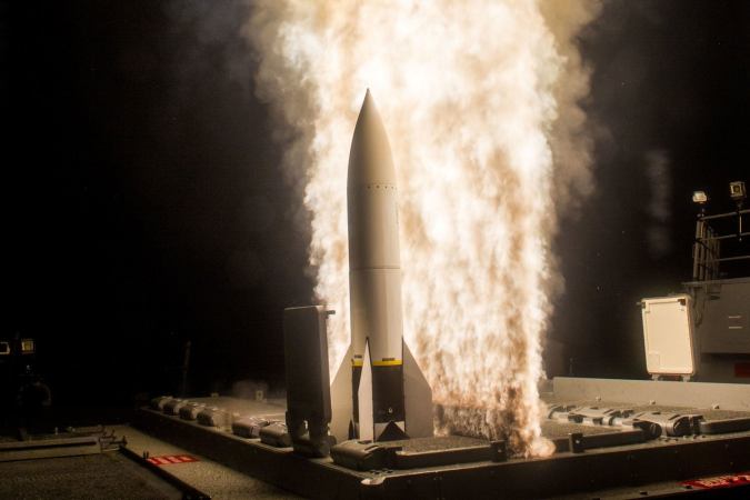 The Army Has Officially Selected The Navy’s SM-6 Missile To Be Used In A Strike Role