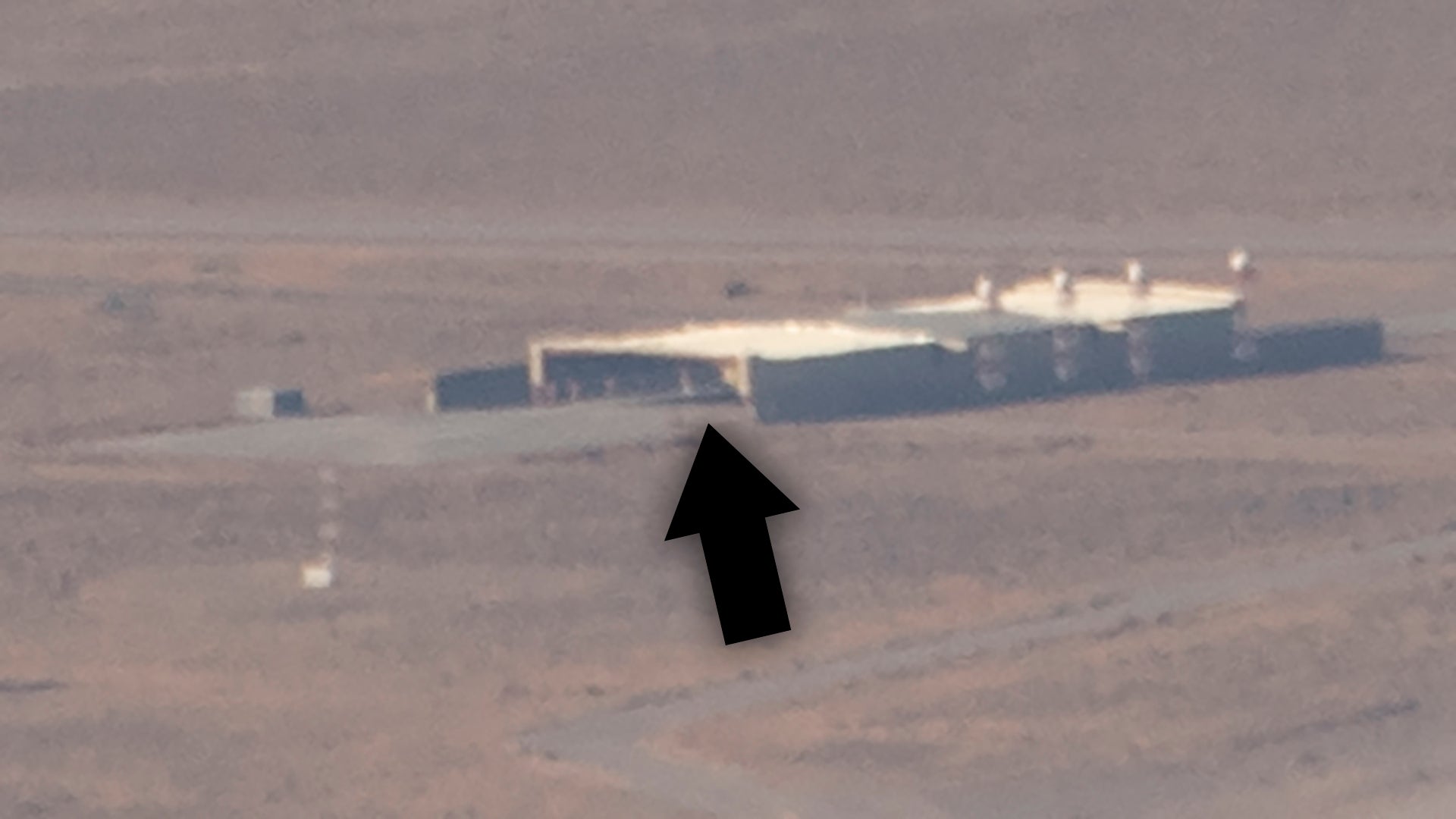 Let's Talk About This Intriguing Object Seen In The Scoot-And-Hide Hangar  At Area 51