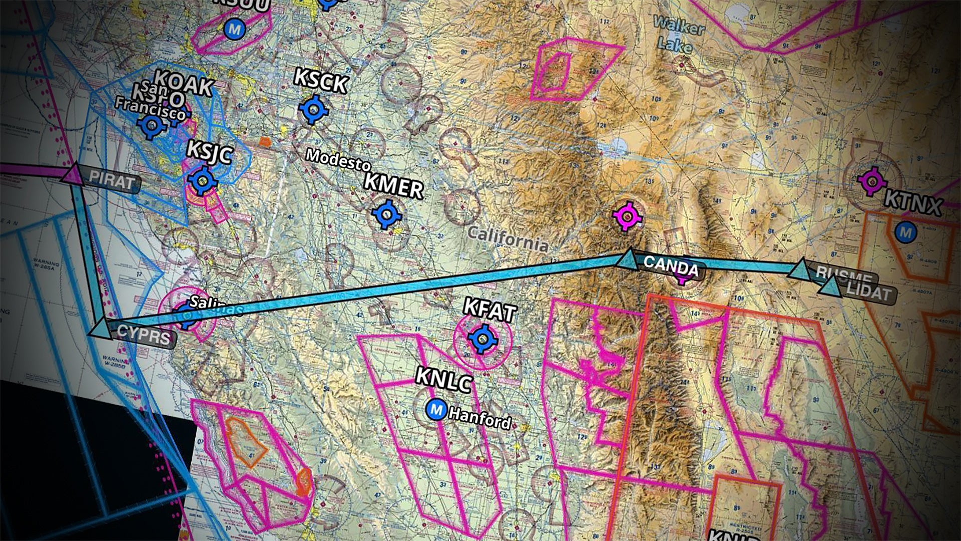 Mysterious High-Altitude Flight Corridor Was Opened Up Between