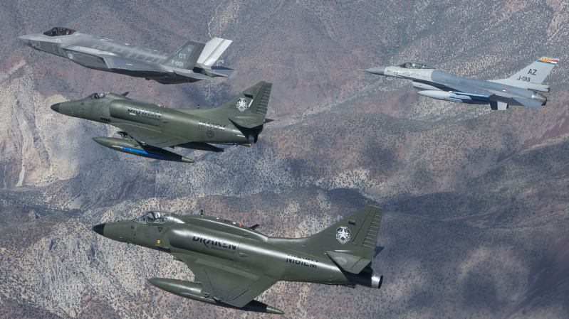 Draken Becomes The Next Red Air Private Contractor To Acquire F-16 Fighter Jets