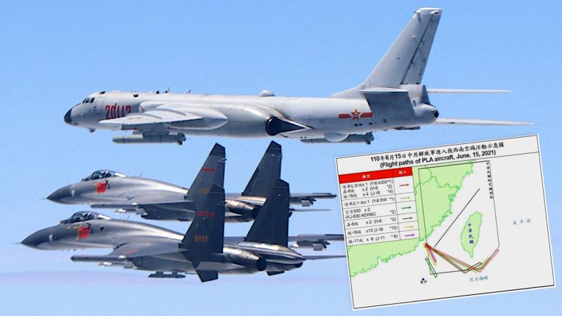 Dozens Of Chinese Warplanes Fly South Of Taiwan After Beijing Blasts Criticism From G7