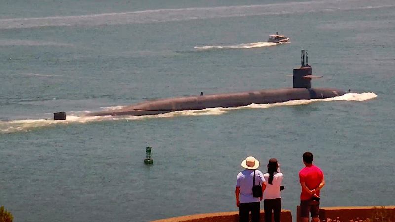 An Ohio Class Ballistic Missile Submarine Just Made A Rare And Very Quick Stop In San Diego (Updated)