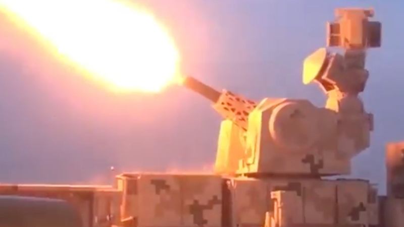 China’s Massive 11-Barrel Naval Gatling Gun Has Been Adapted For Close-In Defense On Land