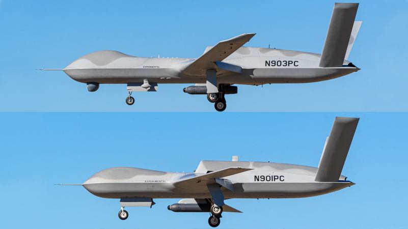 This Is A Great Comparison Between General Atomics’ Avenger Drone Configurations