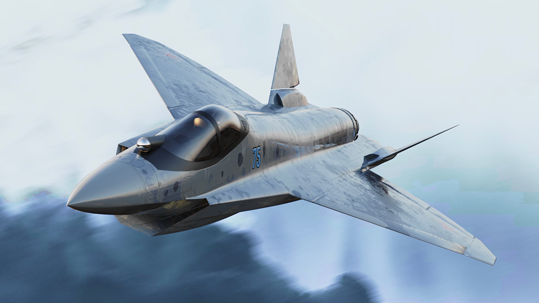 Latest Images Of Russia's Checkmate Fighter Shows Us Just How Big