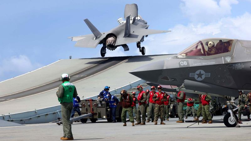 Dramatic Footage Supposedly Of The Moment An F-35 Crashed Off A British Carrier Emerges