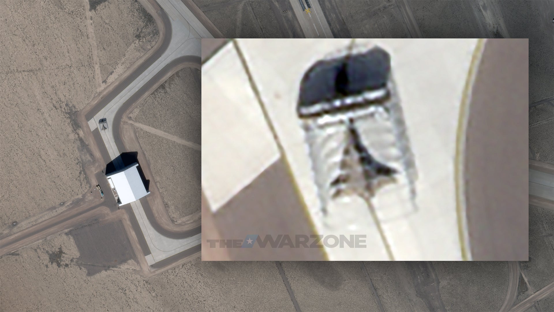 Mysterious Aircraft Spotted At Area 51 In Unprecedented Satellite Image  (Updated)