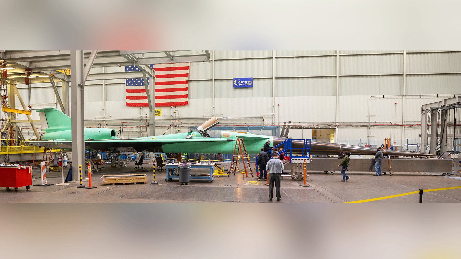 Behold The X-59 Quiet Supersonic Test Jet's Absolutely Epic Schnoz