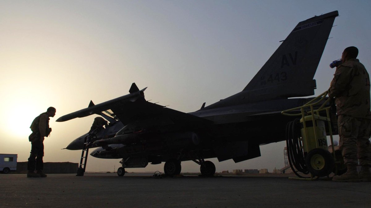 USAF F-16s From Italy Deploy To The Horn Of Africa As Region Simmers
