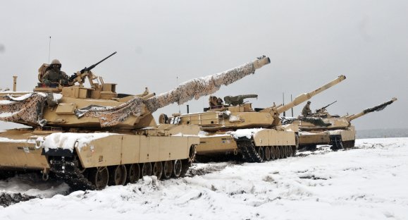 U.S. Army M1 Abrams Tanks in Europe Are Getting Explosive Armor